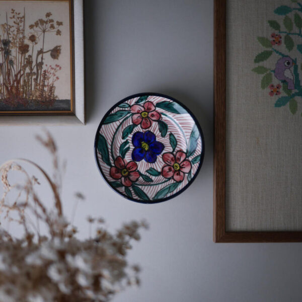 Små Blomstrede Vægplatter