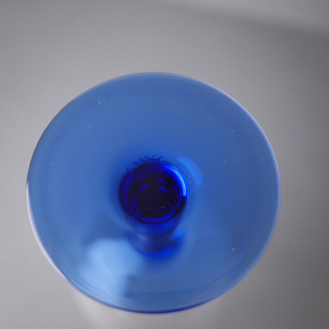 Luminarc Ølglas med Mørkeblå Stilk, 4 stk.