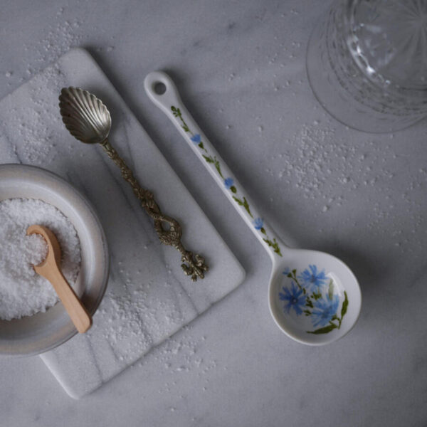 Lille Håndmalet Porcelænsske