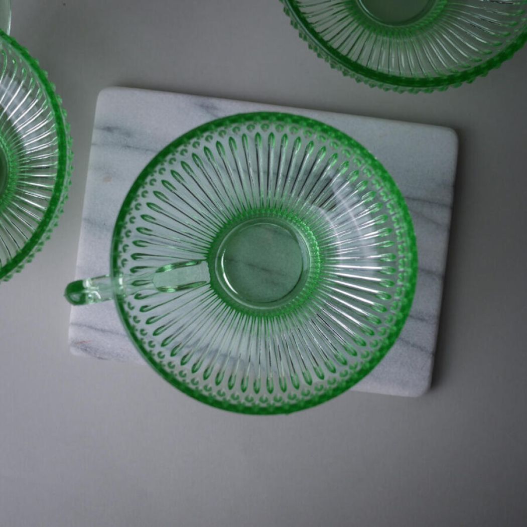 Grønne Dessertkopper, 3 stk. 4