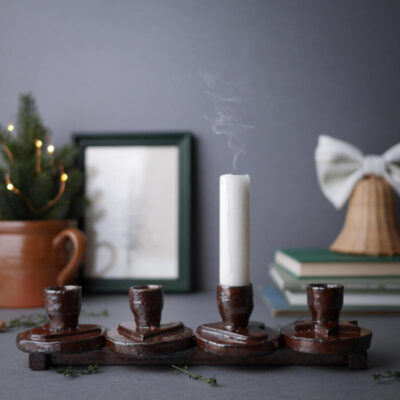 Brun Retro Adventsstage