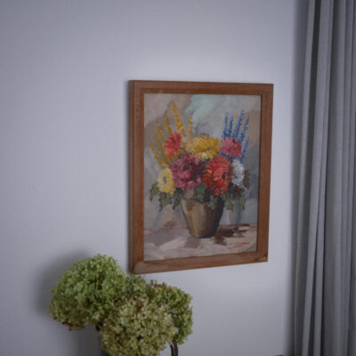 Maleri med Blomsterbuket