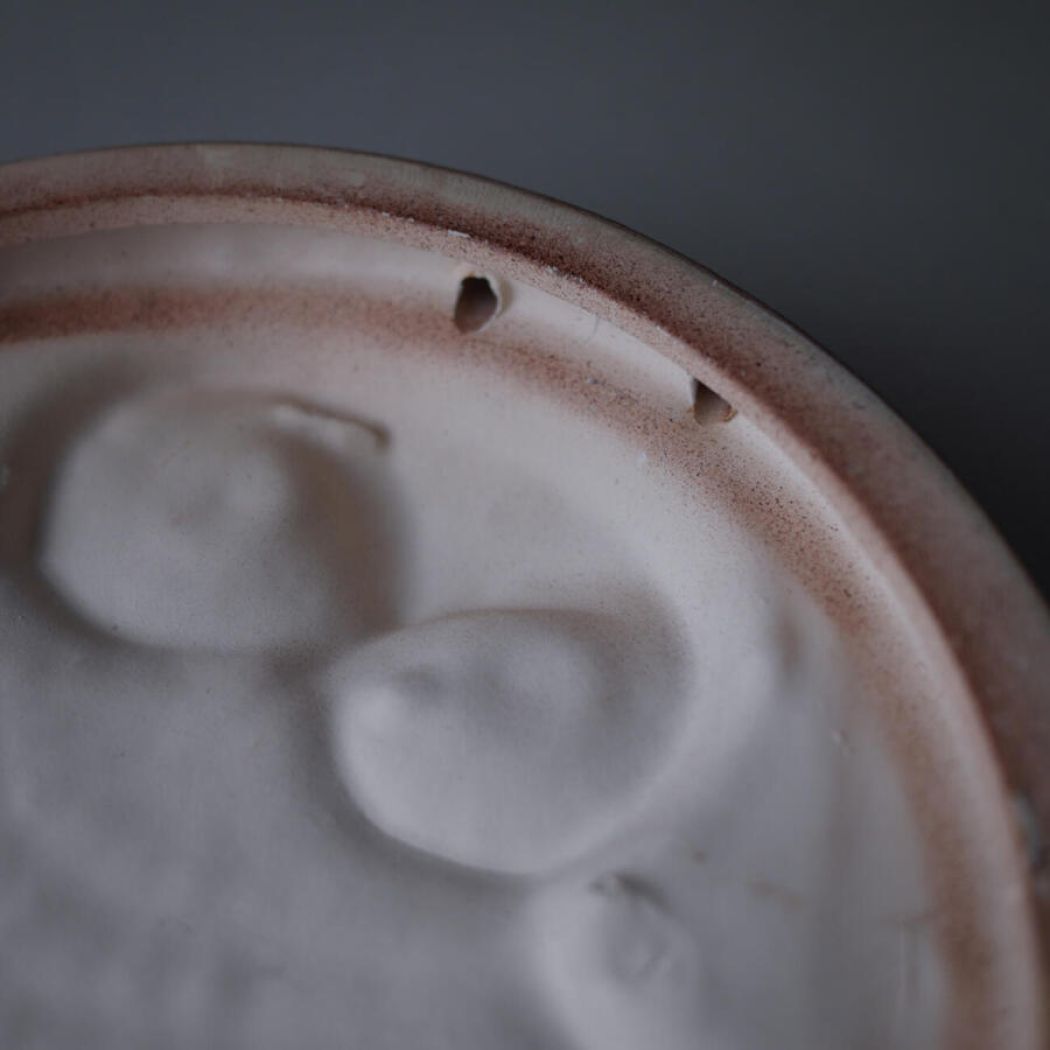 Rundt Brunt Ugle Relief