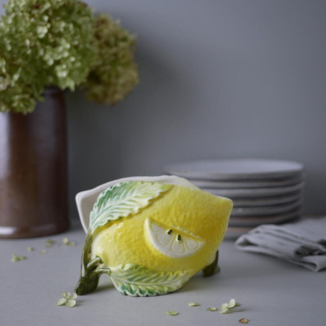 Italiensk Citron Servietholder 1