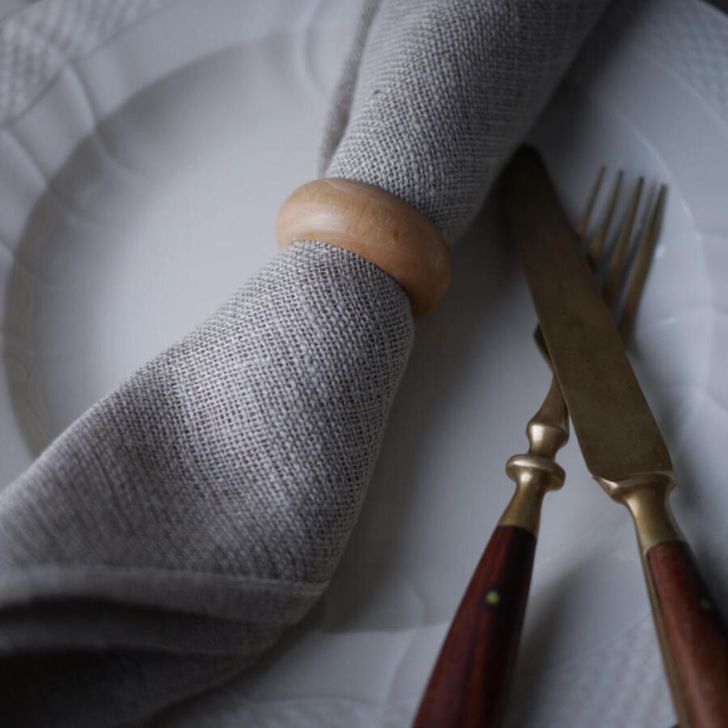 Servietringe i Træ, 4 stk. 7