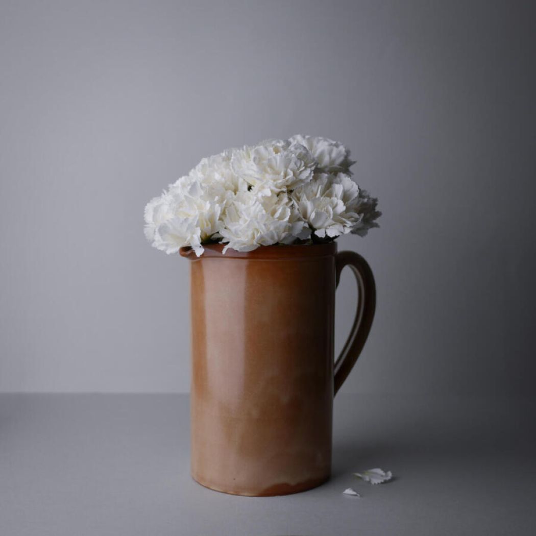 Stor Brun Keramikkande 6