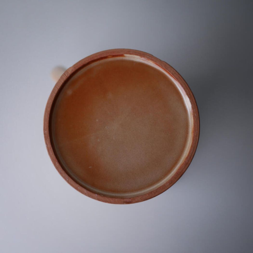 Stor Brun Keramikkande 11