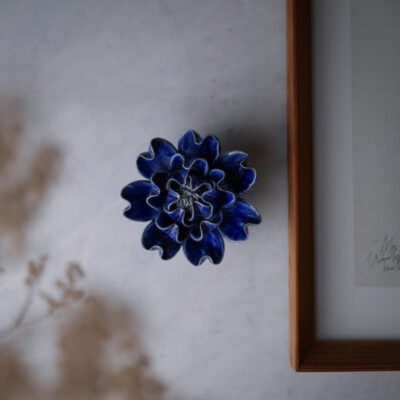 Smuk Blå Blomst til Væggen