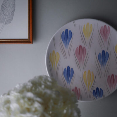 Stor Platte med Tulipaner 20