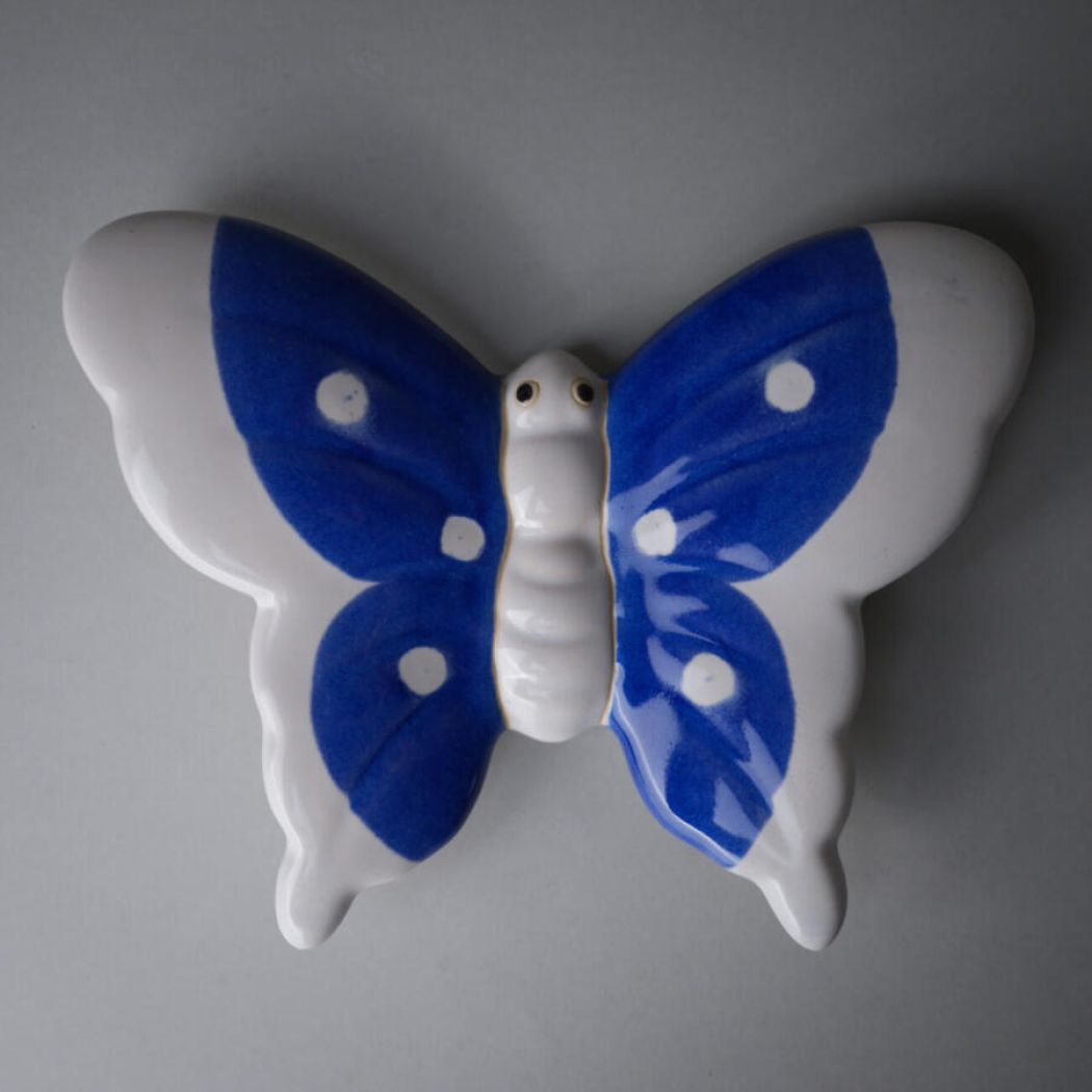 Stor Blå Sommerfugl til Væggen 1