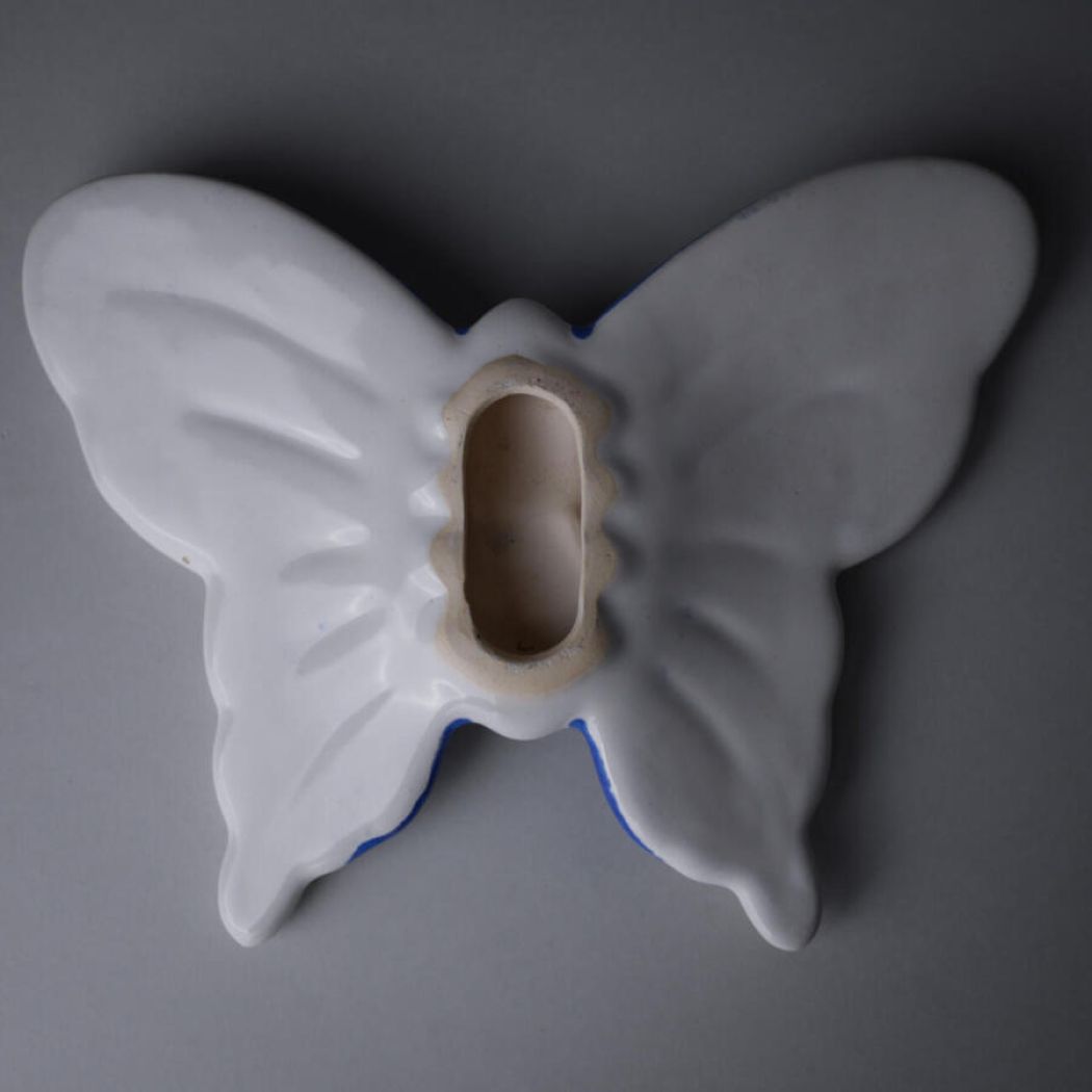 Stor Blå Sommerfugl til Væggen 3