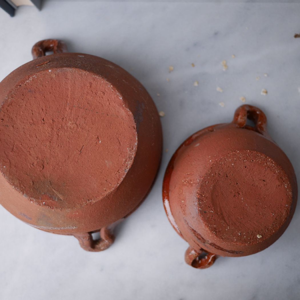 Rustikke Keramikskåle, 3 stk. 9