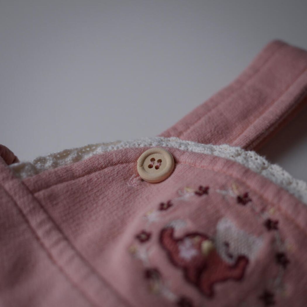 Lyserøde Vintage H&M Smækbukser, Str. 56 2