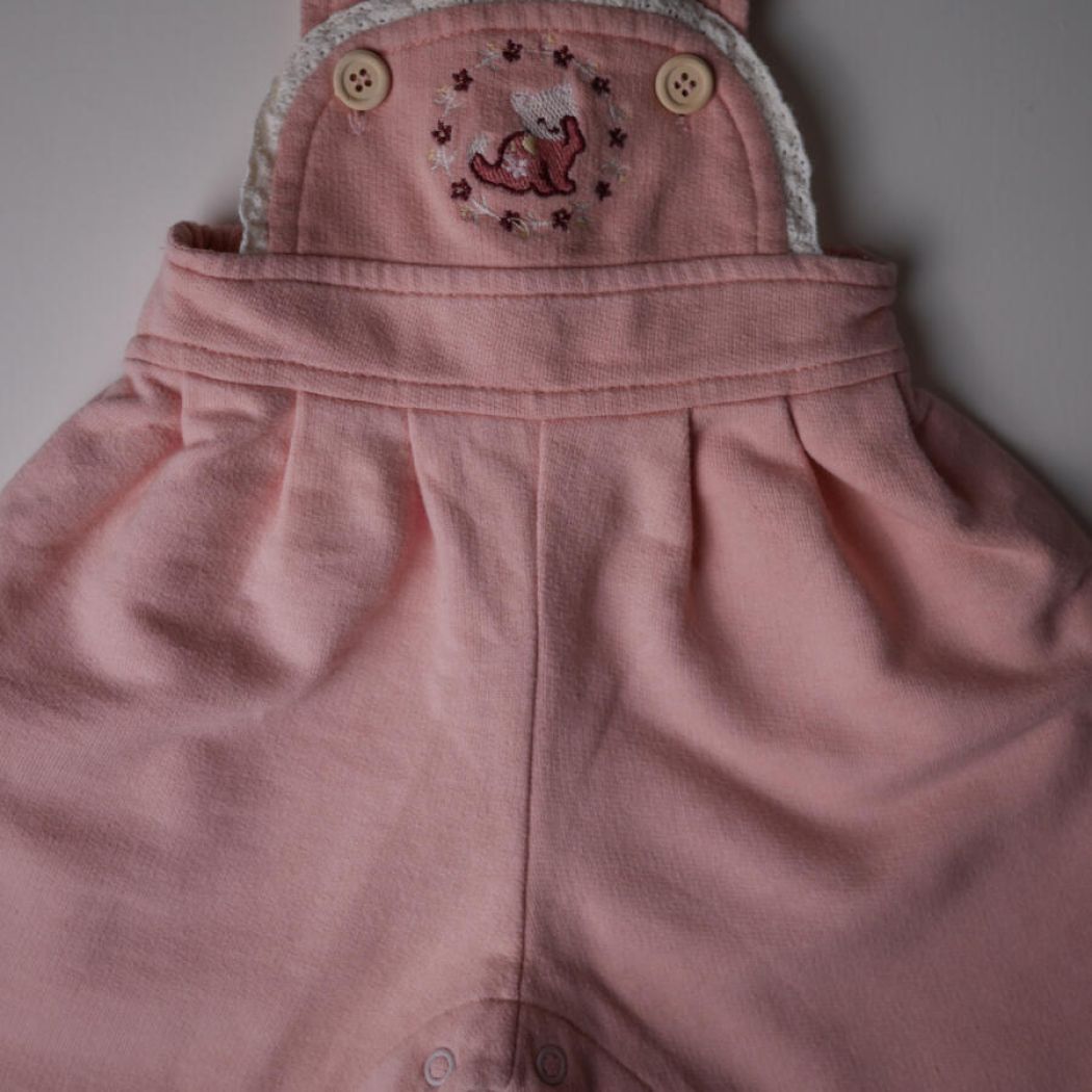 Lyserøde Vintage H&M Smækbukser, Str. 56 6