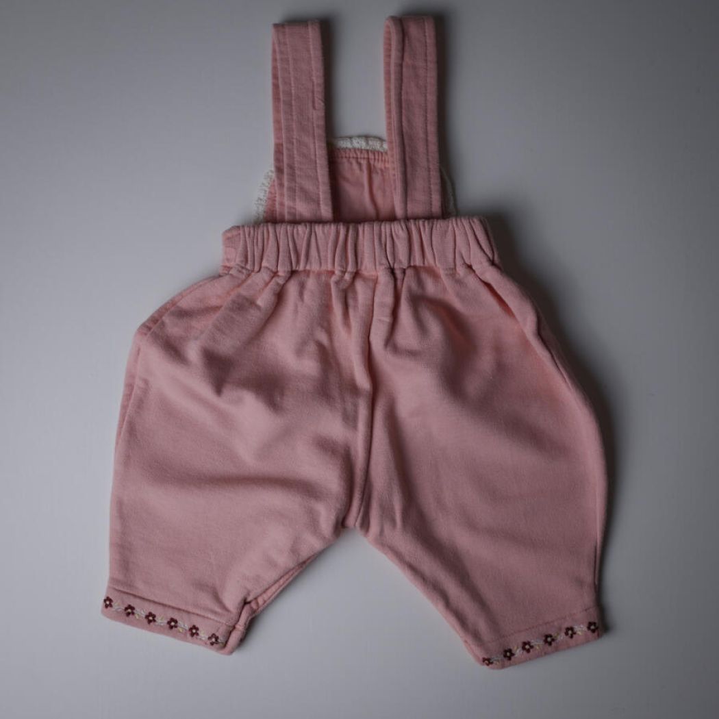 Lyserøde Vintage H&M Smækbukser, Str. 56 7