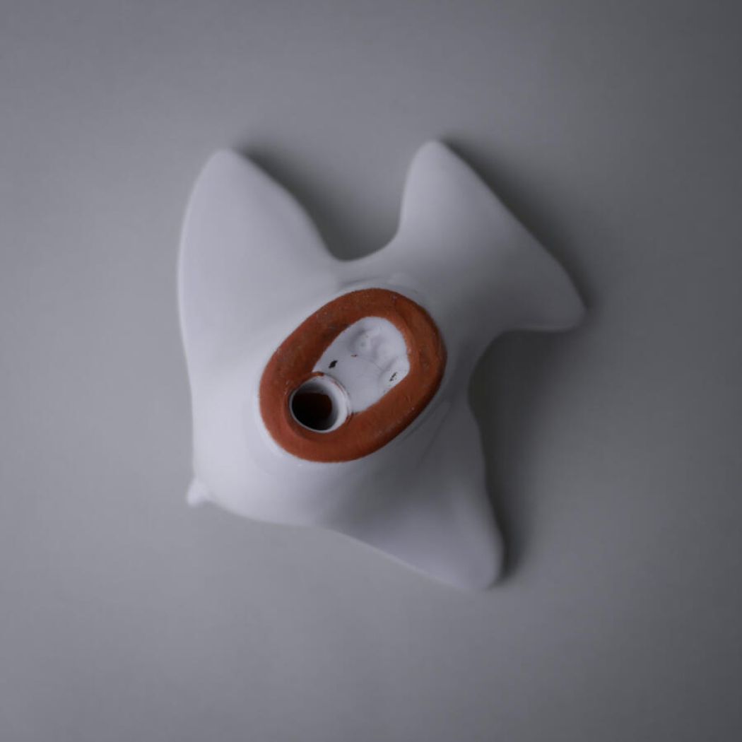 Lille Fugle Lysestage i Keramik 5