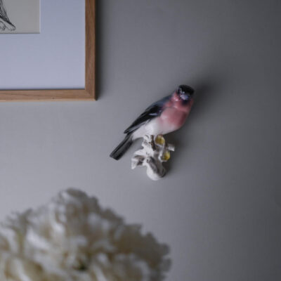 Porcelænsfugl til Væggen