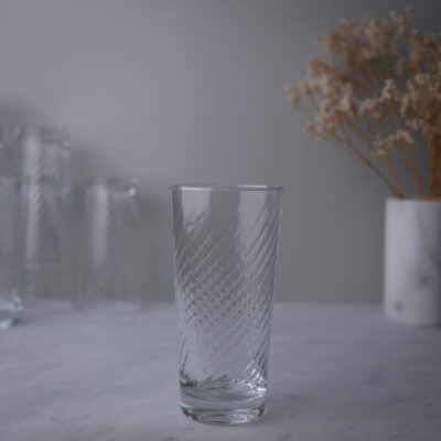 Franske Swirl Luminarc Drikkeglas, 8 stk.