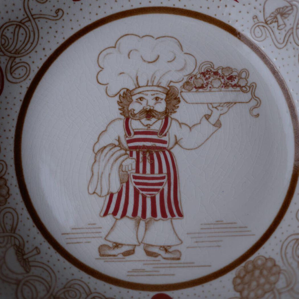 Spagetti Skåle med Motiv, 2 stk. 4