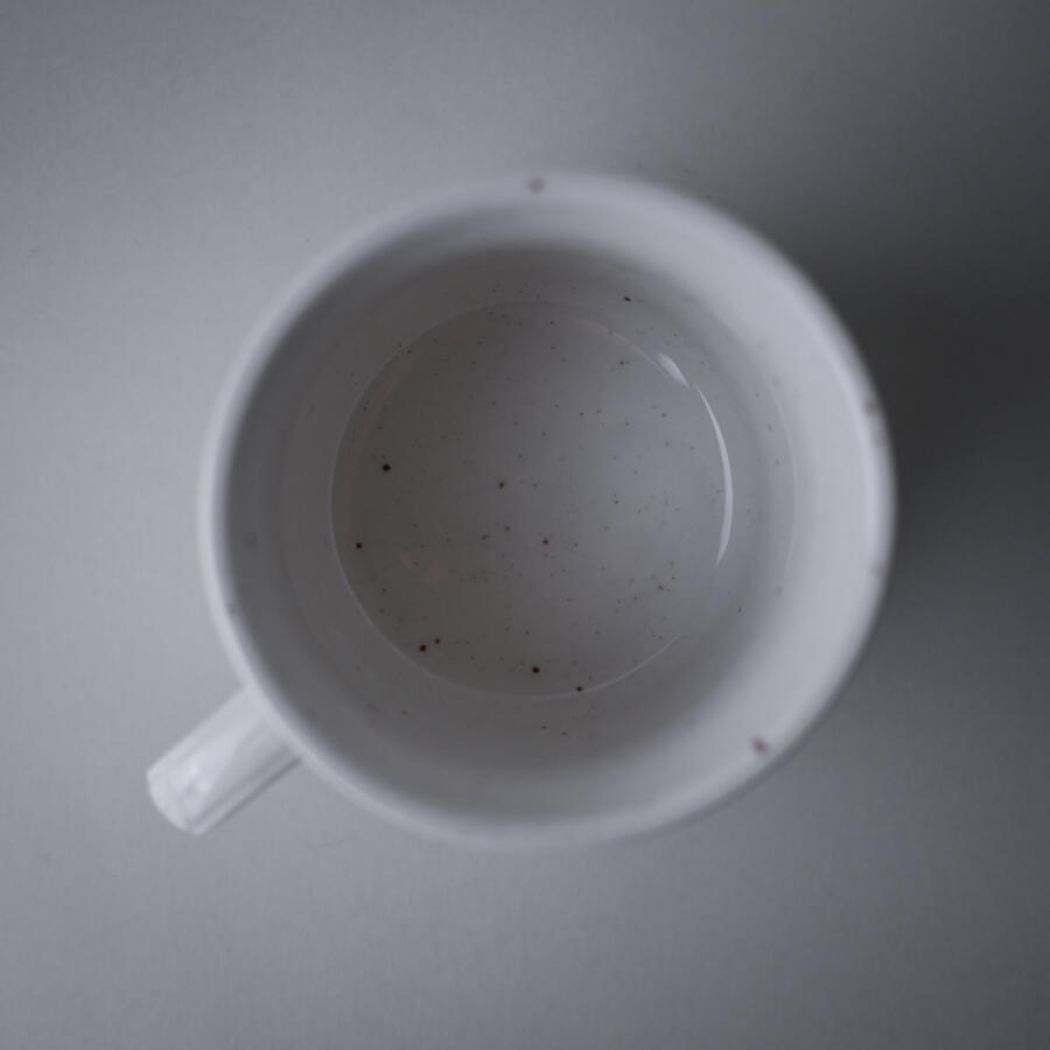 Råhvide Keramik kopper med Nistre, 6 stk. 3