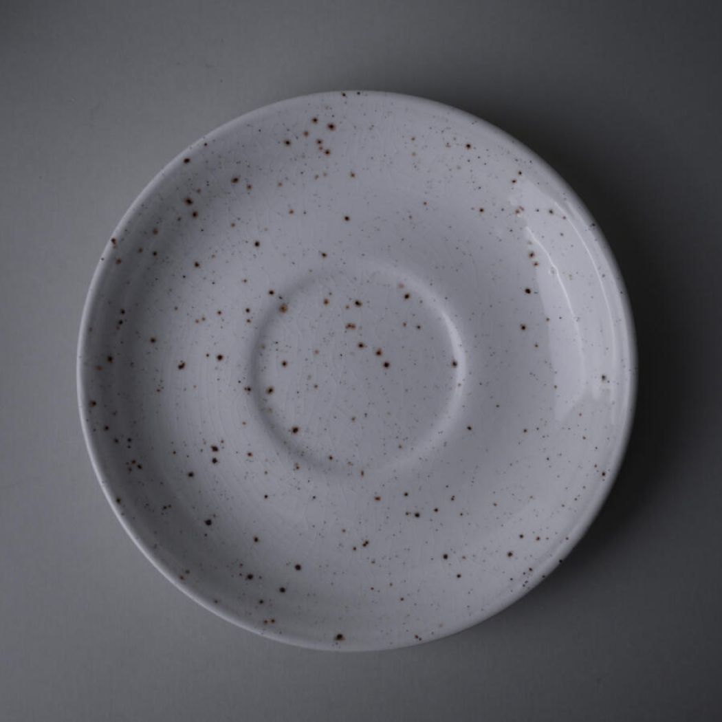 Råhvide Keramik kopper med Nistre, 6 stk. 6