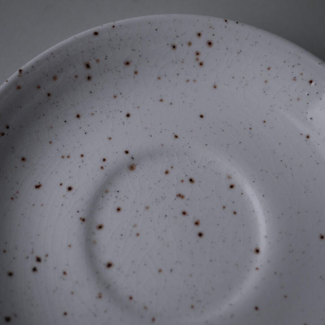 Råhvide Keramik kopper med Nistre, 6 stk. 7