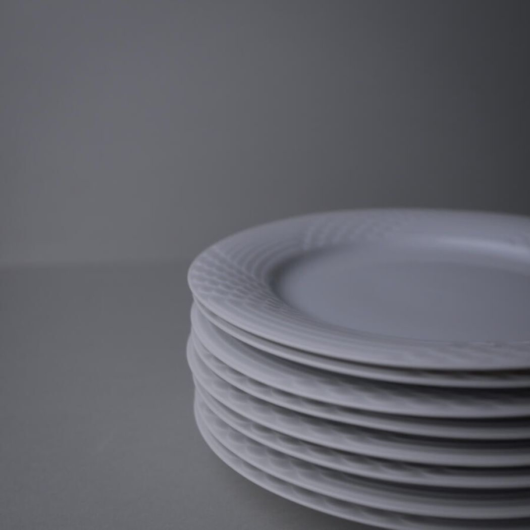 Hvide Svane Frokosttallerkner, 8 stk. 2