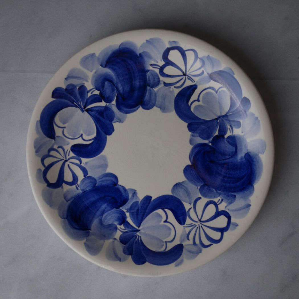 Blomsterede Fade i Spansk Stil 1