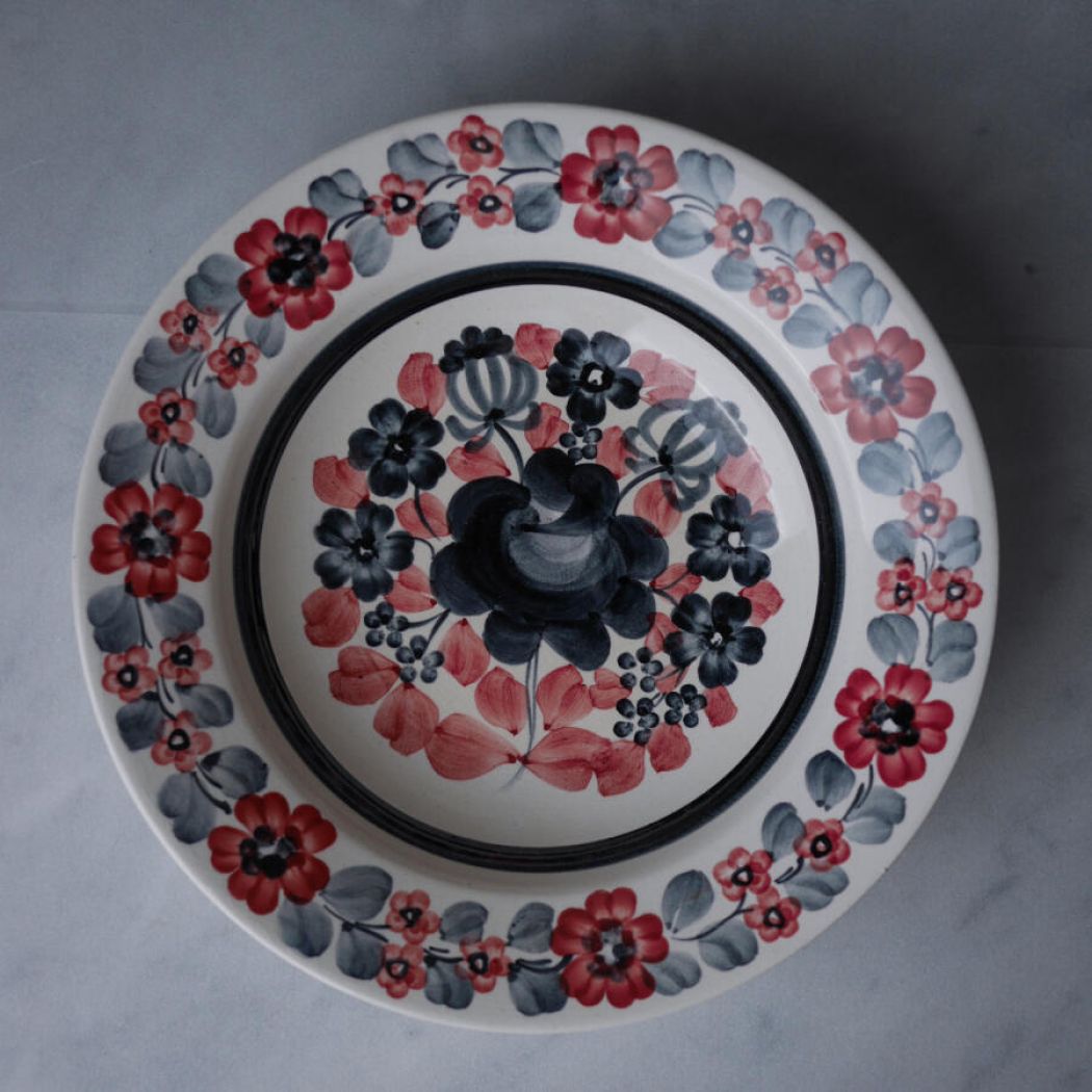 Blomsterede Fade i Spansk Stil 7