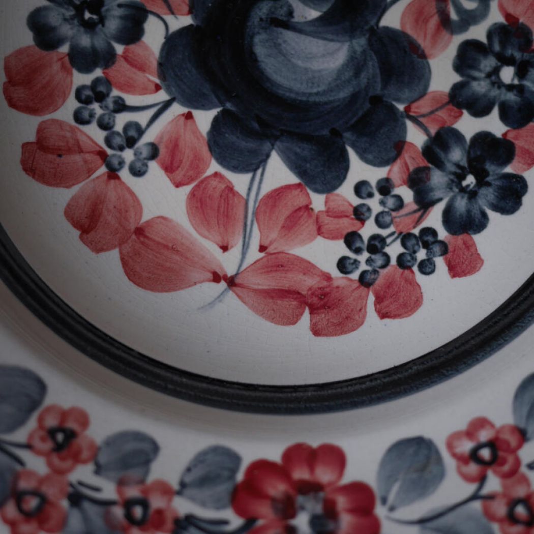 Blomsterede Fade i Spansk Stil 8