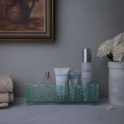 Aflangt Glas Fad