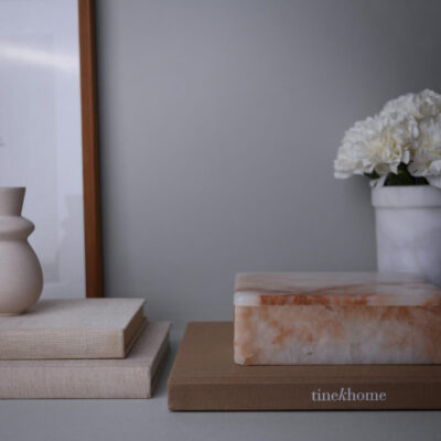 Stort Alabaster Skrin