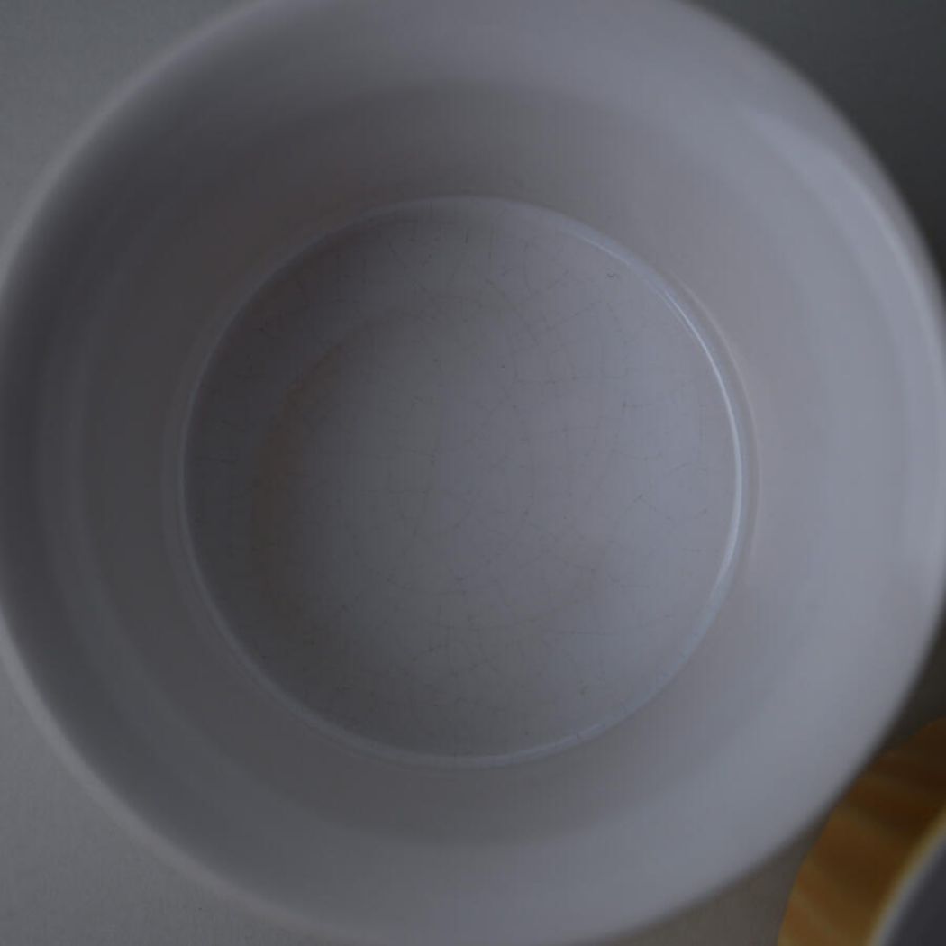 Gule & Hvide Ramekin Skåle, 2 stk. 5