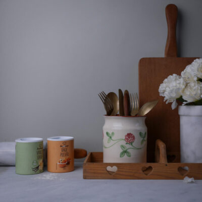 Svensk Krukke med Blomster