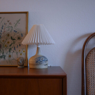 Hyggelig Håndlavet Keramiklampe