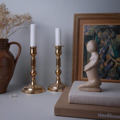 Fedtstensfigur Gravid Kvinde