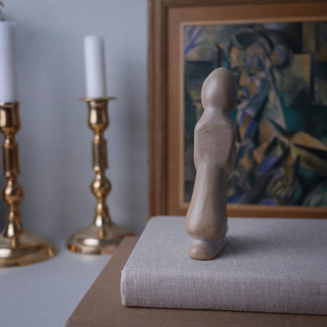 Fedtstensfigur Gravid Kvinde 3