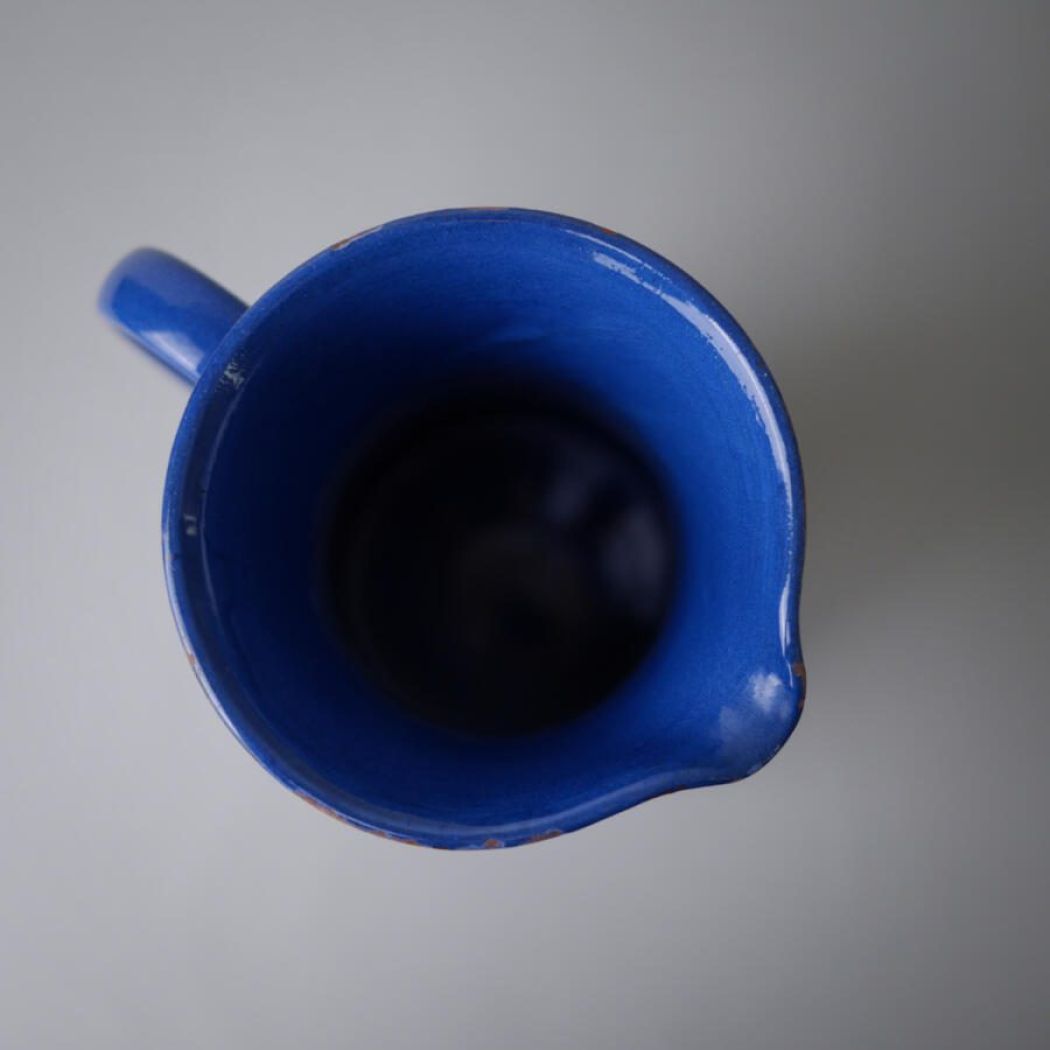 Sød Blå Vintagekande med Striber 5