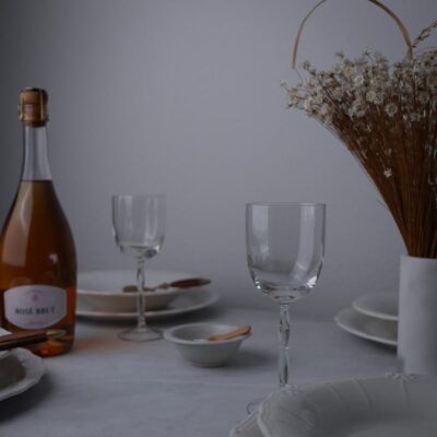 Elegante Franske Vinglas, 4 stk.