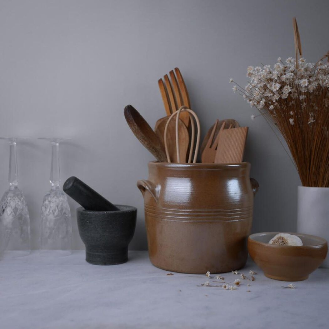 Stor Fransk Krukke med Ører