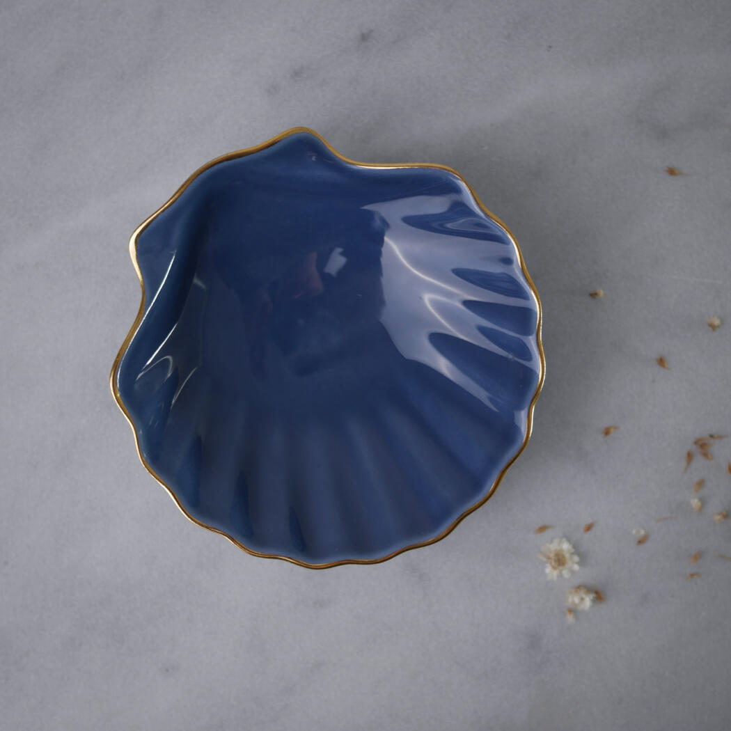 Blå Musling til Smykker 1