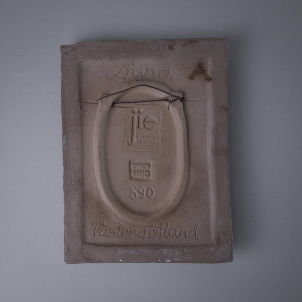 Grønt Relief med Rosa Blomster 4