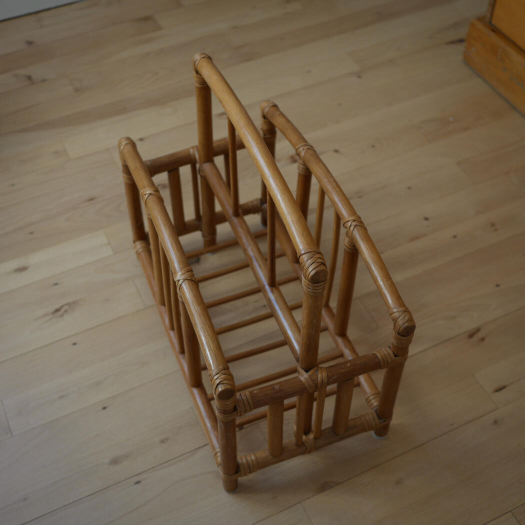 Retro Bambus Avisholder 3