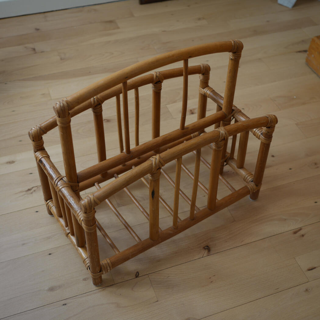 Retro Bambus Avisholder 4