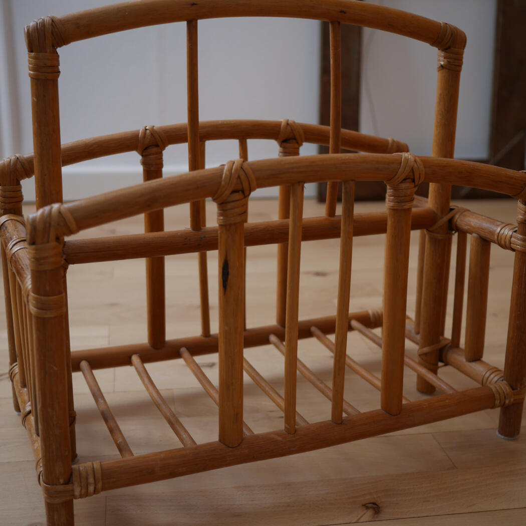 Retro Bambus Avisholder 5