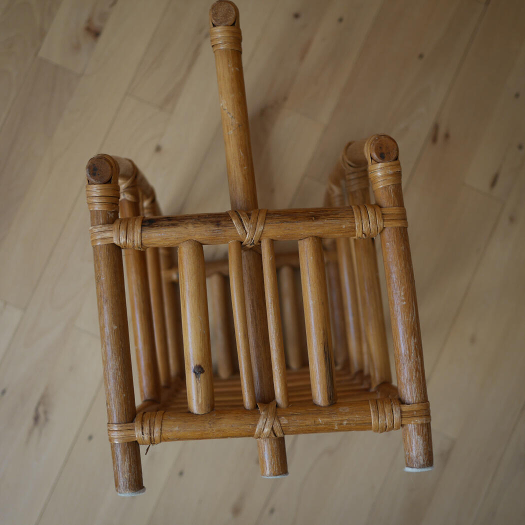 Retro Bambus Avisholder 6