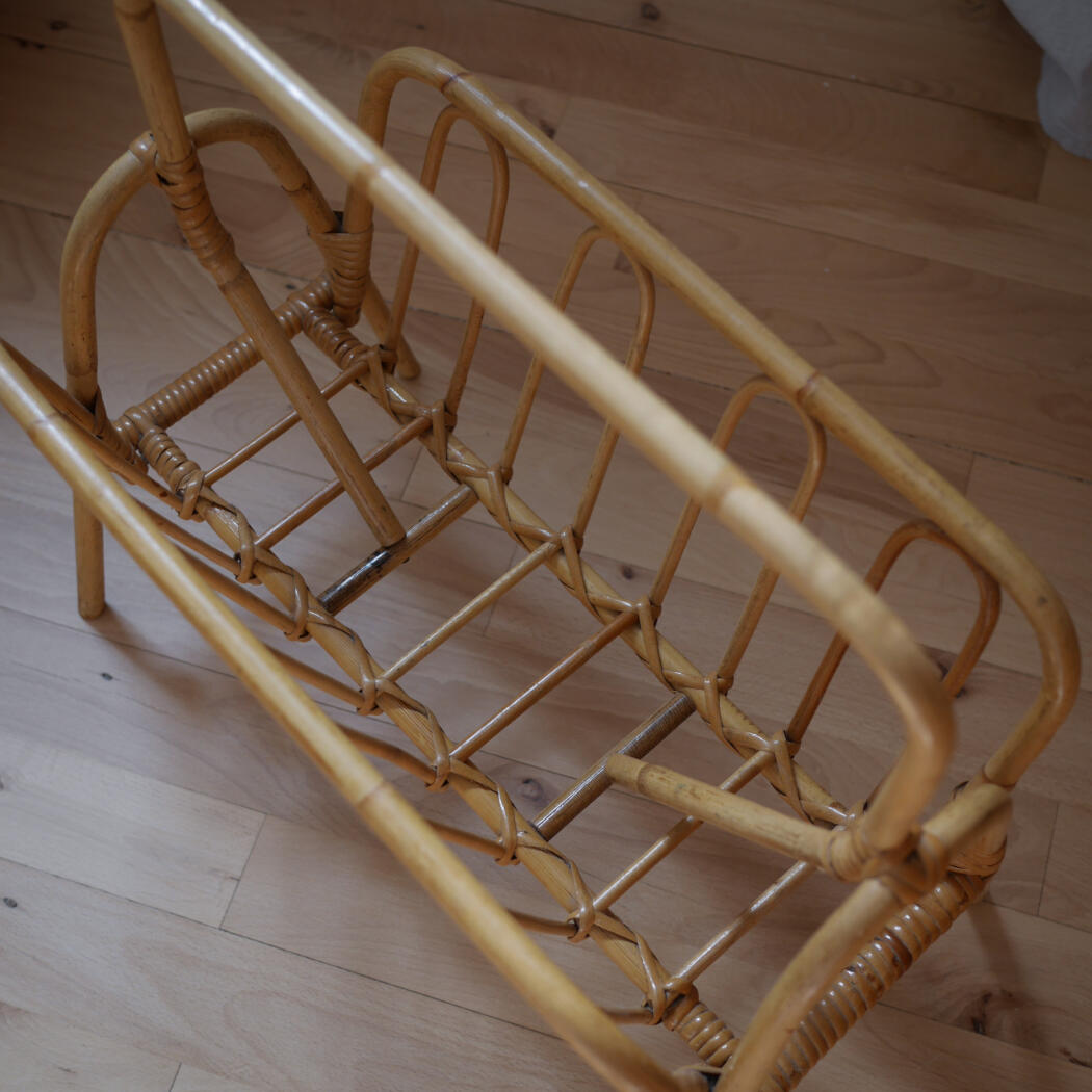 Magasinholder i Bambus 2