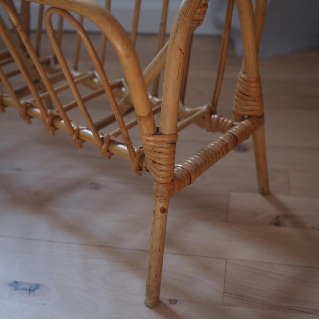 Magasinholder i Bambus 4