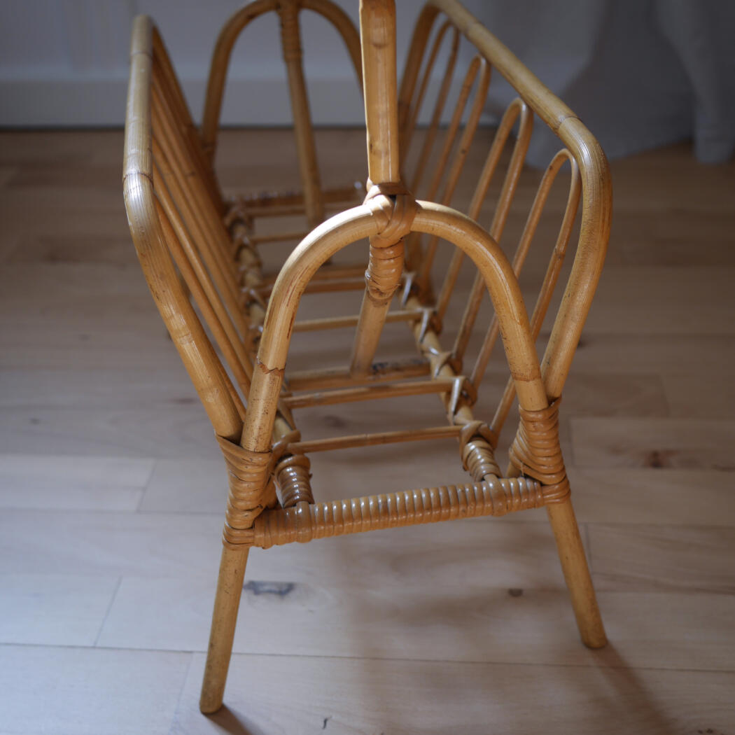 Magasinholder i Bambus 5