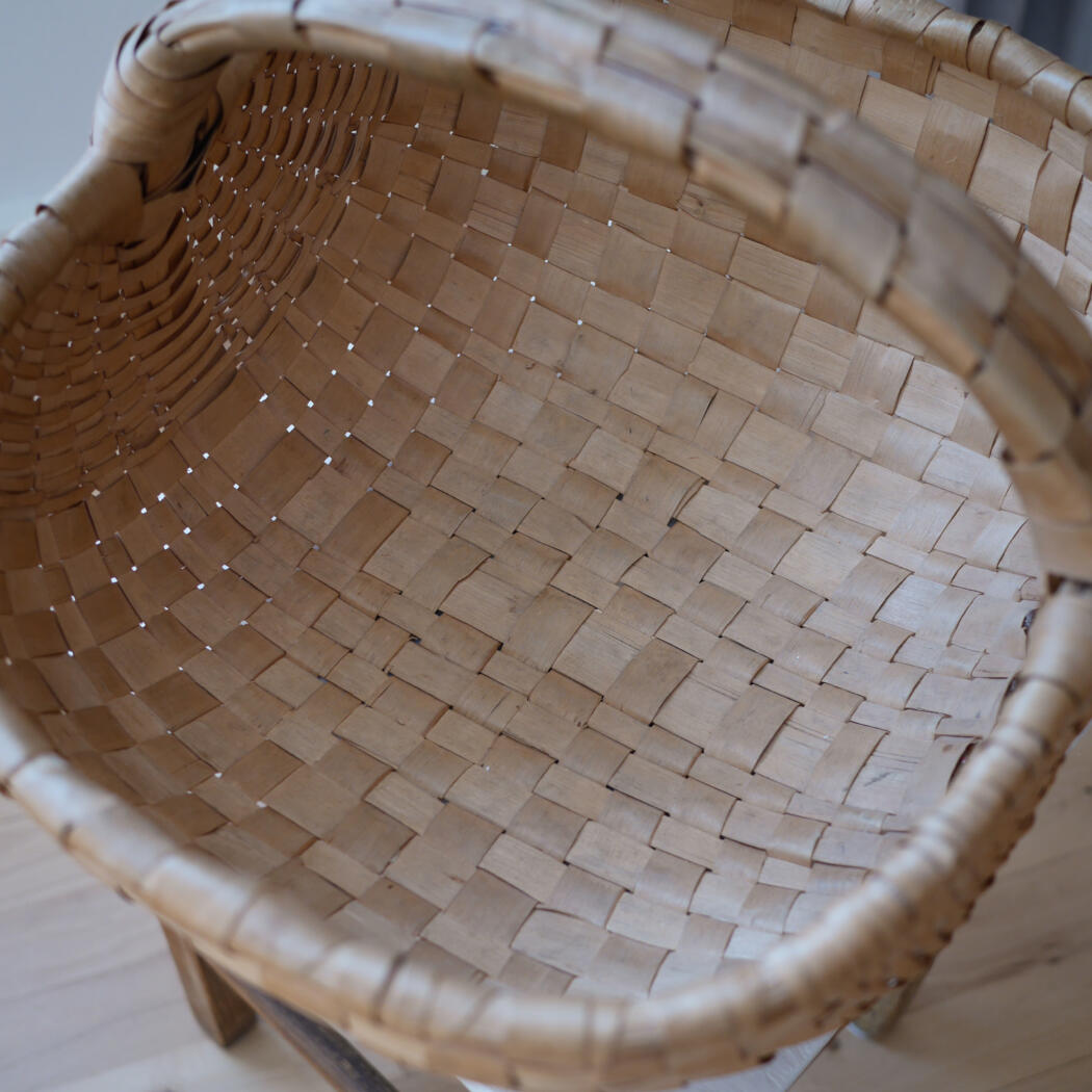Stor Spåne Picnic Kurv 3